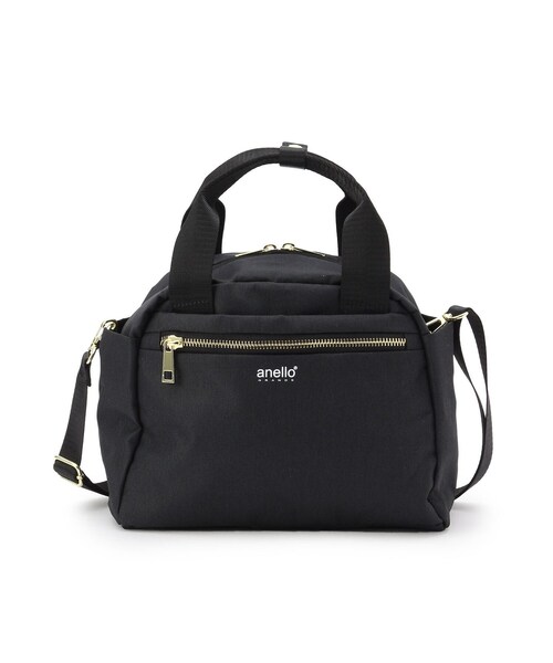 one'sterrace(ワンズテラス)の「anello GL2WAY ボストン(ボストンバッグ・レディース・ブラック/ベビーピンク/グレー系・99)」の2枚目の写真