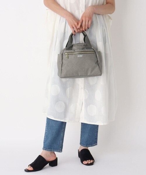 one'sterrace(ワンズテラス)の「anello GL2WAY ボストン(ボストンバッグ・レディース・ブラック/ベビーピンク/グレー系・99)」の15枚目の写真