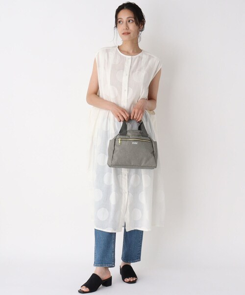 one'sterrace(ワンズテラス)の「anello GL2WAY ボストン(ボストンバッグ・レディース・ブラック/ベビーピンク/グレー系・99)」の17枚目の写真