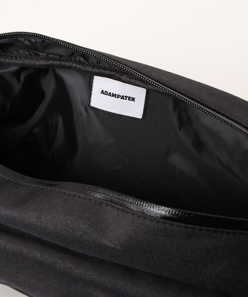 ADAM PATEK（アダムパテック）の「【ADAMPATECK/アダムパテック】the bond/HEATHERED NYLON BODYBAG（メッセンジャーバッグ・レディース・ブラック/グレー/ダークグレー・FREE）」の19枚目の写真