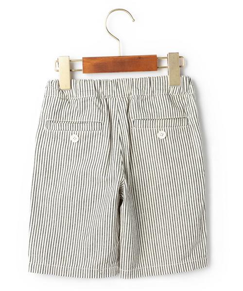 green label relaxing(グリーンレーベルリラクシング)の「ヒッコリー パンツ 5分丈(その他パンツ・キッズ・その他1・95/S/105/M/115/L/125/135)」の2枚目の写真