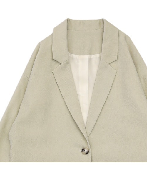 ピーチスキンルーズジャケット（テーラードジャケット）｜select MOCA