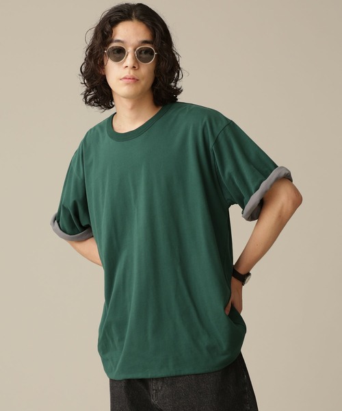 セール】LB.03/リバーシブルクルーネックTシャツ（Tシャツ
