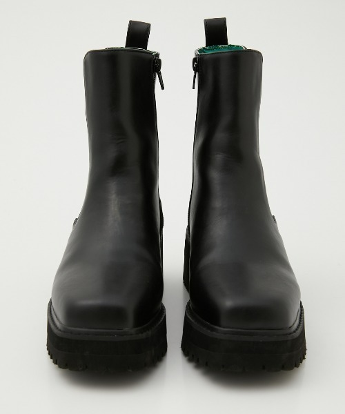 RODEO CROWNS WIDE BOWL(ロデオクラウンズワイドボウル)の「SIDE GORE SHORT BOOTS(ブーツ・レディース・ブラック/グリーン/ブルー・SMALL/LARGE/MEDIUM)」の16枚目の写真