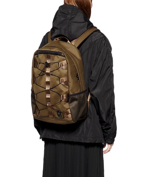 Onitsuka Tiger（オニツカタイガー）の「BACK PACK / バックパック（バックパック/リュック・レディース・ブラック/オリーブ・OS）」の3枚目の写真