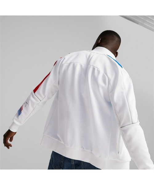 PUMA（プーマ）の「PUMA プーマ メンズ BMW MMS MT7 トラック ジャケット（ジャージ・メンズ・ブラック/ホワイト/ブラック系その他・X-LARGE/MEDIUM/LARGE/X-SMALL/SMALL）」の7枚目の写真