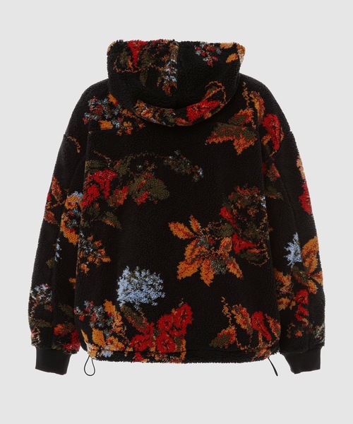 MARCELO BURLON(マルセロ・バーロン)の「ALLOVER FLOWERS PILE OVER JKT(その他アウター・メンズ・ブラック系その他・M/L)」の2枚目の写真