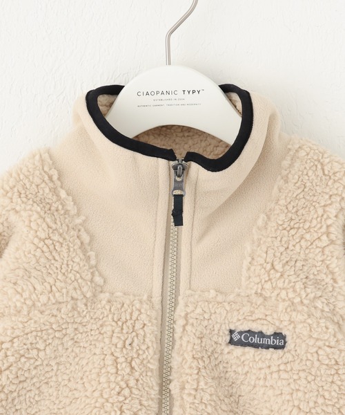Columbia（コロンビア）の「【WEB限定】【Columbia/コロンビア】ウィンターパスシェルパフルジップ（ブルゾン・キッズ・ブラック/アイボリー・140/130/120/110）」の9枚目の写真
