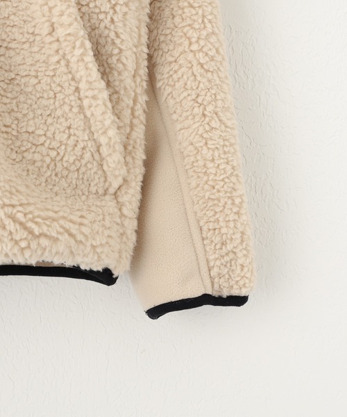 Columbia（コロンビア）の「【WEB限定】【Columbia/コロンビア】ウィンターパスシェルパフルジップ（ブルゾン・キッズ・ブラック/アイボリー・140/130/120/110）」の12枚目の写真