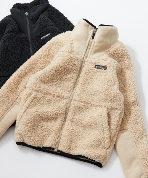 Columbia（コロンビア）の「【WEB限定】【Columbia/コロンビア】ウィンターパスシェルパフルジップ（ブルゾン・キッズ・ブラック/アイボリー・140/130/120/110）」の19枚目の写真