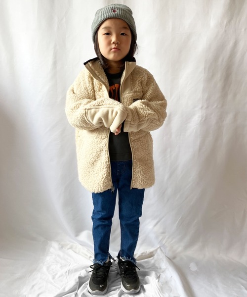 Columbia（コロンビア）の「【WEB限定】【Columbia/コロンビア】ウィンターパスシェルパフルジップ（ブルゾン・キッズ・ブラック/アイボリー・140/130/120/110）」の18枚目の写真