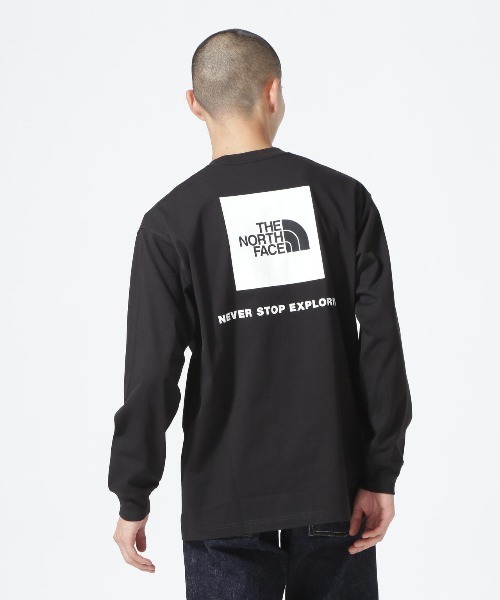 THE NORTH FACE/ザ・ノース・フェイス L/S Back Square Logo Tee ロングスリーブバックスクエアロゴティー NT32442（Tシャツ/カットソー）｜THE NORTH FACE（ザノースフェイス）