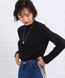 SHOO・LA・RUE | 【旬コーデに！】シアー ハイネック トップス(Tシャツ/カットソー)