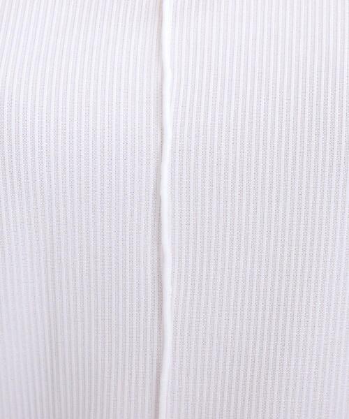 SHOO・LA・RUE（シューラルー）の「◆【旬コーデに！】シアー ハイネック トップス（Tシャツ/カットソー・レディース・ホワイト系/ブラック/ブラウン系・02/03）」の7枚目の写真