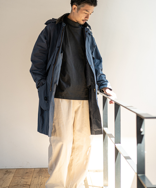 417 EDIFICE（フォーワンセブンエディフィス）の「【French work】 コールイージーパンツ（カーゴパンツ・メンズ・ブラック/ベージュ/グリーン/アイボリー/ブルー系その他/レンガ・SMALL/MEDIUM/LARGE）」の12枚目の写真