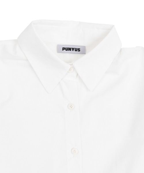 PUNYUS(プニュズ)の「リボン付きボリューム袖ブラウス(シャツ/ブラウス・レディース・ブラック/ホワイト・4/1/2/3)」の7枚目の写真
