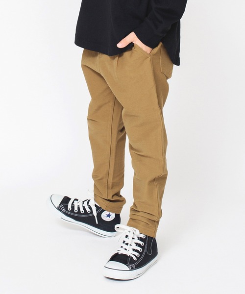 BRANSHES（ブランシェス）の「【やわらか】イージーアンドイージーロングパンツ（スウェットパンツ・キッズ・ブラック/グレー/ブルー/ネイビー/オフホワイト/キャメル/グリーン・100/120/110/130/140/150/90）」の7枚目の写真