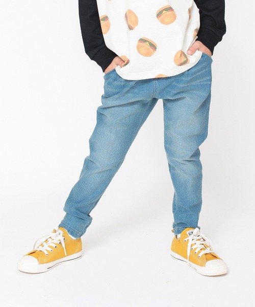 BRANSHES（ブランシェス）の「【やわらか】イージーアンドイージーロングパンツ（スウェットパンツ・キッズ・ブラック/グレー/ブルー/ネイビー/オフホワイト/キャメル/グリーン・100/120/110/130/140/150/90）」の6枚目の写真