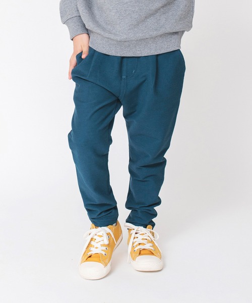 BRANSHES（ブランシェス）の「【やわらか】イージーアンドイージーロングパンツ（スウェットパンツ・キッズ・ブラック/グレー/ブルー/ネイビー/オフホワイト/キャメル/グリーン・100/120/110/130/140/150/90）」の4枚目の写真