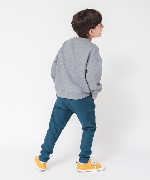 BRANSHES（ブランシェス）の「【やわらか】イージーアンドイージーロングパンツ（スウェットパンツ・キッズ・ブラック/グレー/ブルー/ネイビー/オフホワイト/キャメル/グリーン・100/120/110/130/140/150/90）」の21枚目の写真