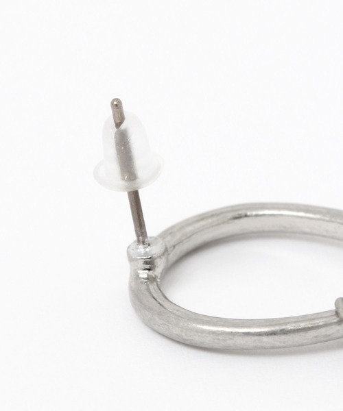 studio CLIP（スタディオクリップ）の「マットメタルリング淡水ピアス（ピアス（両耳用）・レディース・その他1/その他2・FREE）」の4枚目の写真