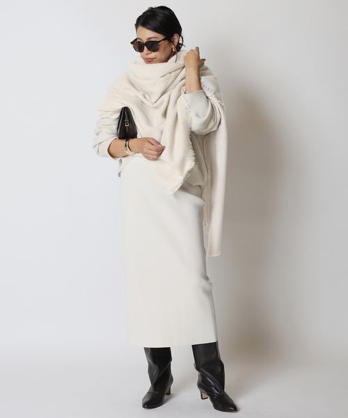 ALONPI CASHMERE/ アロンピ カシミア】 カシミヤストール
