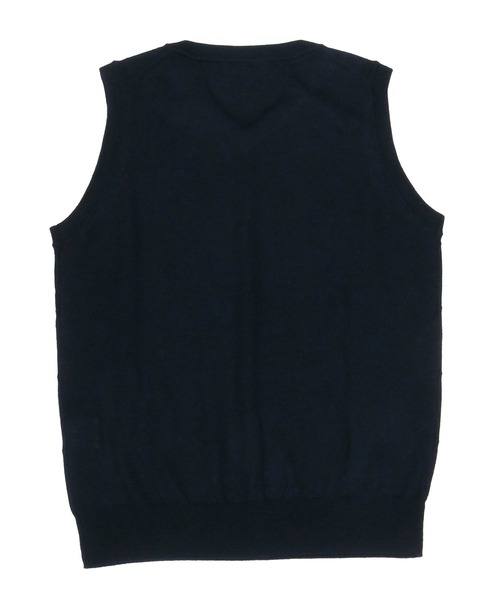 TOKYO SHIRTS（トウキョウシャツ）の「ダイヤ柄ニットベスト（ベスト・メンズ・チャコールグレー/ネイビー/ダークブルー・L/M/LL）」の7枚目の写真