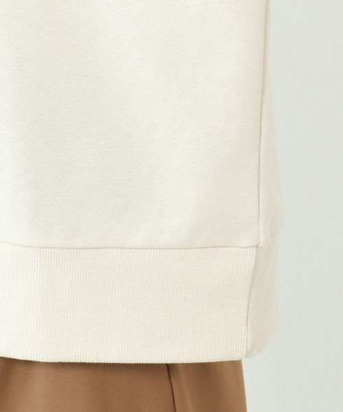 LBC（エルビーシー）の「ワイドリブパフ袖プルオーバー（Tシャツ/カットソー・レディース・オレンジ/オフホワイト/チャコールグレー・M/L）」の22枚目の写真