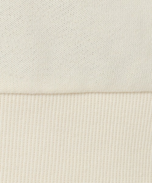 LBC（エルビーシー）の「ワイドリブパフ袖プルオーバー（Tシャツ/カットソー・レディース・オレンジ/オフホワイト/チャコールグレー・M/L）」の13枚目の写真