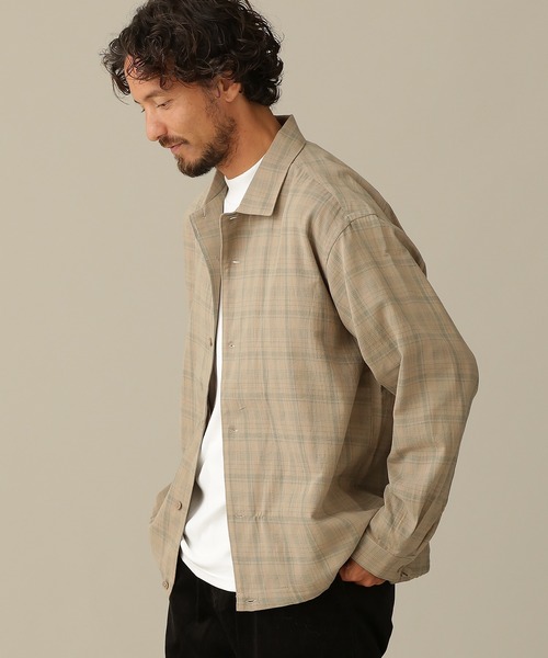 NANO universe（ナノユニバース）の「LB.03/ボイルチェックドローストリングシャツ（シャツ/ブラウス・メンズ・その他1/その他2・M/L）」の5枚目の写真