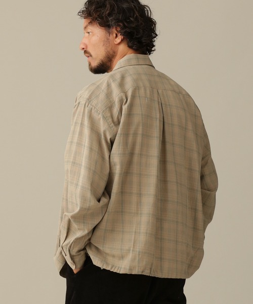 NANO universe（ナノユニバース）の「LB.03/ボイルチェックドローストリングシャツ（シャツ/ブラウス・メンズ・その他1/その他2・M/L）」の7枚目の写真