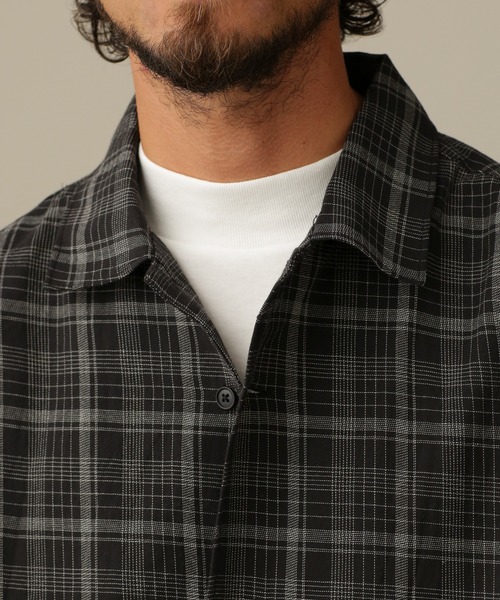 NANO universe（ナノユニバース）の「LB.03/ボイルチェックドローストリングシャツ（シャツ/ブラウス・メンズ・その他1/その他2・M/L）」の12枚目の写真