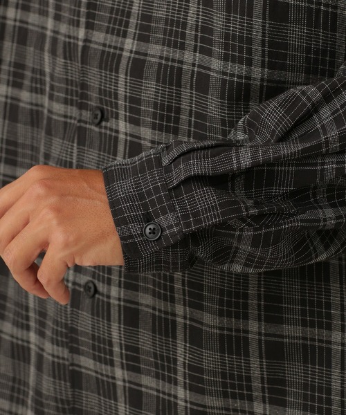 NANO universe（ナノユニバース）の「LB.03/ボイルチェックドローストリングシャツ（シャツ/ブラウス・メンズ・その他1/その他2・M/L）」の15枚目の写真