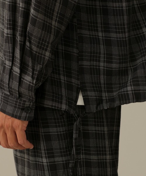 NANO universe（ナノユニバース）の「LB.03/ボイルチェックドローストリングシャツ（シャツ/ブラウス・メンズ・その他1/その他2・M/L）」の17枚目の写真