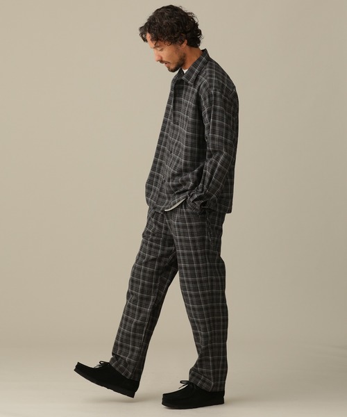 NANO universe（ナノユニバース）の「LB.03/ボイルチェックドローストリングシャツ（シャツ/ブラウス・メンズ・その他1/その他2・M/L）」の9枚目の写真