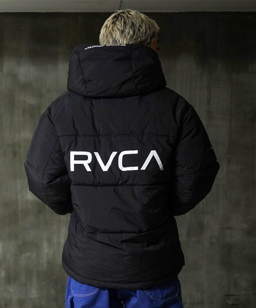 RVCA（ルーカ）の「RVCA メンズ VISOR HOODED PUFFER ジャケット【2022