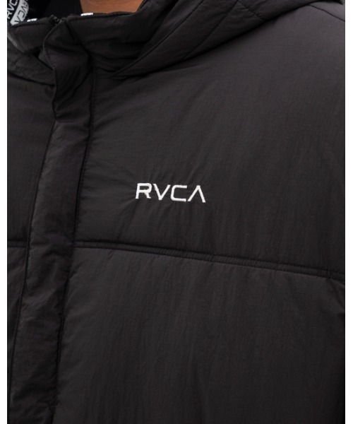RVCA(ルーカ)の「RVCA メンズ VISOR HOODED PUFFER ジャケット【2022年秋冬モデル】/ルーカアウター(ブルゾン・メンズ・ゴールド/ブラック/グレー系その他・SMALL/X-LARGE/LARGE/MEDIUM)」の16枚目の写真