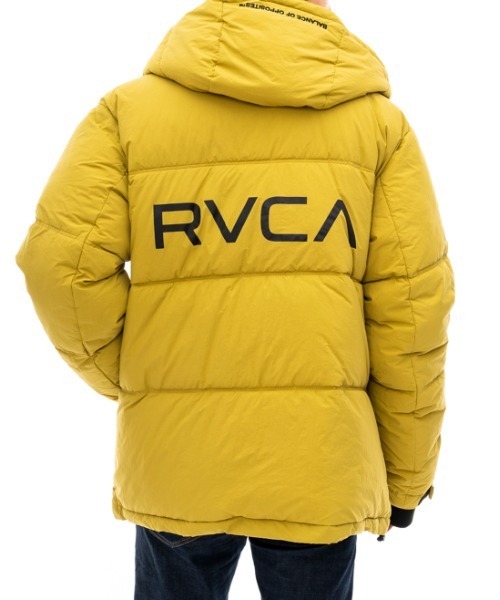 RVCA(ルーカ)の「RVCA メンズ VISOR HOODED PUFFER ジャケット【2022年秋冬モデル】/ルーカアウター(ブルゾン・メンズ・ゴールド/ブラック/グレー系その他・SMALL/X-LARGE/LARGE/MEDIUM)」の21枚目の写真