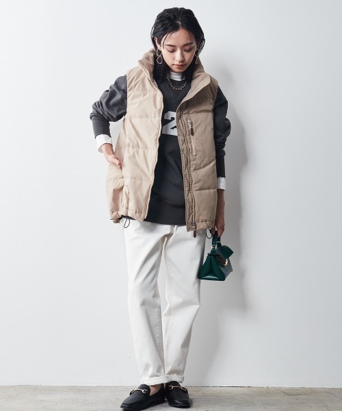 CHIC STYLE（シックスタイル）の「＜大きいサイズ＞バックロゴプリントスウェット シックスタイル（スウェット・レディース・アイボリー/チャコール・8L/3L/LL/L/4L/5L/6L）」の16枚目の写真