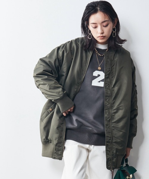 CHIC STYLE（シックスタイル）の「＜大きいサイズ＞バックロゴプリントスウェット シックスタイル（スウェット・レディース・アイボリー/チャコール・8L/3L/LL/L/4L/5L/6L）」の12枚目の写真