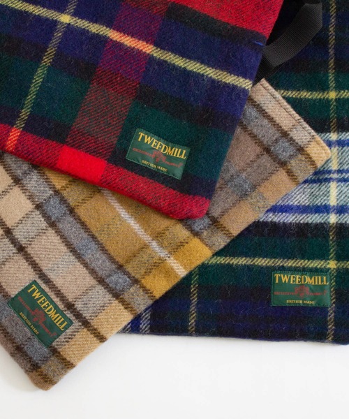 TWEED MILL（ツイードミル）の「【TWEED MILL（ツイードミル）】ブランケットトート・L（トートバッグ・レディース・グリーン系その他/ブルー系その他/イエロー系その他・L）」の13枚目の写真