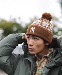 NEW ERA | NEW ERA × BEAMS / 別注 Snow Pon Pon Knit Cap(ニットキャップ/ビーニー)