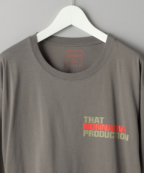 BEAUTY&YOUTH UNITED ARROWS(ビューティーアンドユースユナイテッドアローズ)の「<nonnative> DWELLER BOWERY/カットソー(その他・メンズ・ブラック/グレー・1/2)」の4枚目の写真