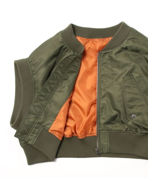 PAGEBOY(ページボーイ)の「CORE / レイヤードモッズコート(モッズコート・レディース・ブラック/カーキ・FREE)」の4枚目の写真