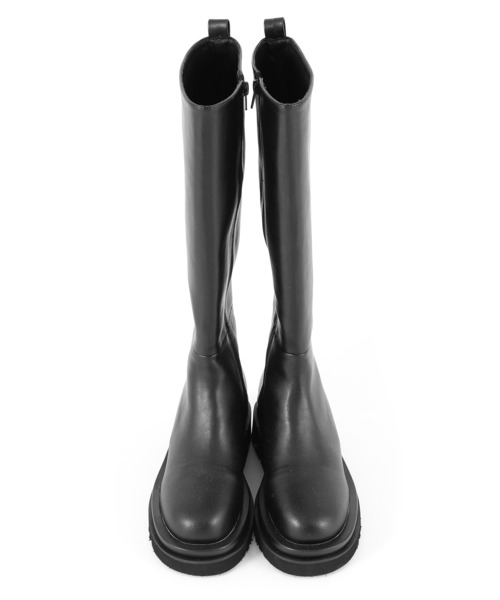 Figments(フィグメンツ)の「ロングブーツ(ブーツ・レディース・ブラック・SMALL/MEDIUM)」の7枚目の写真