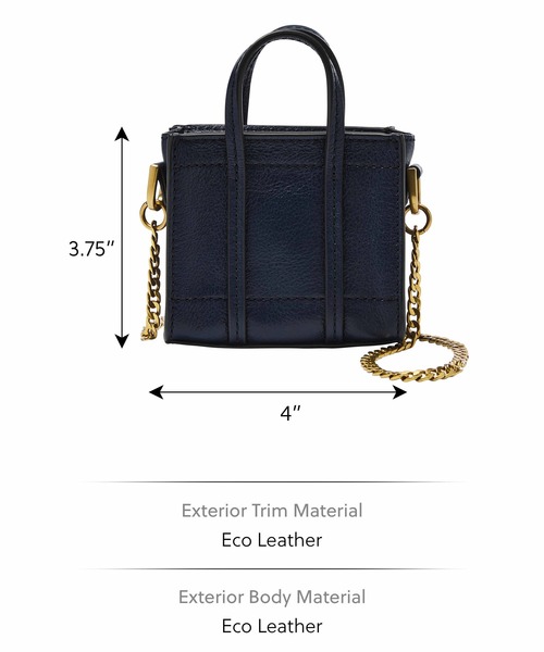 FOSSIL(フォッシル)の「フォッシル トートバッグ レディース レザー ブルー SLG1570545(トートバッグ・レディース・ブルー・FREE)」の8枚目の写真