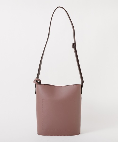 soeur（スール）の「SOEUR/ポーチ付きバケツショルダーBAG/バケットバッグ（ショルダーバッグ・レディース・グレイッシュベージュ/ベージュ/ブラック・フリー）」の10枚目の写真