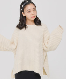 Dita Muaj.（ディータムアージュ）の「【ZOZO限定】Muaj.ストレッチ サイドスリット まぜカラーニットプルオーバー（ニット/セーター）」