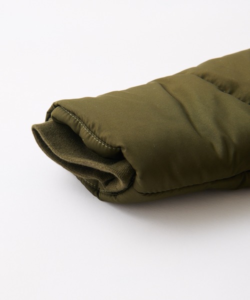 CIAOPANIC TYPY（チャオパニックティピー）の「【KIDS】フェイクダウン配色モンスターパーカー/中綿ロング（ダウンジャケット/コート・キッズ・カーキ/アイボリー/ブラック・S/M/L/XL/XXL）」の17枚目の写真