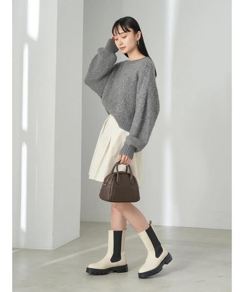 earth music&ecology（アースミュージックアンドエコロジー）の「タックハーフパンツ（その他パンツ・レディース・ホワイト系その他2/ブラック/オリーブ・FREE）」の16枚目の写真